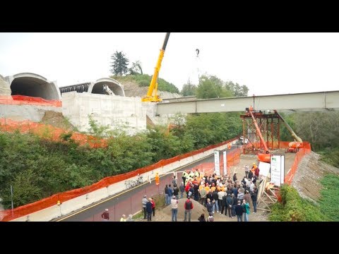 Pedemontana, il nuovo viadotto che collega la Valle Olona