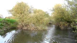 preview picture of video 'Ploughing up The Upper Navigable Reaches of the Yorkshire Derwent'