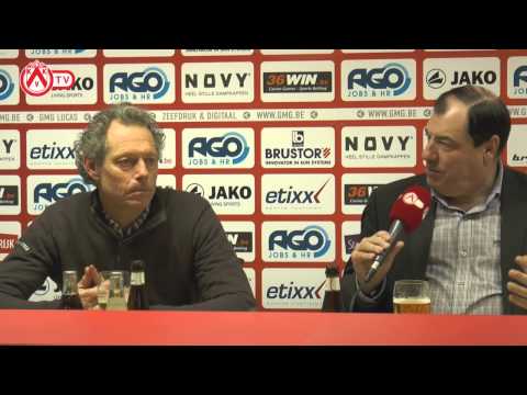 Perconferentie na KV Kortrijk Club Brugge