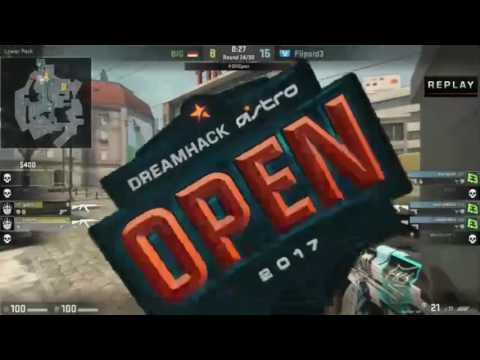 CSGO-BEST MOMENTS FROM DreamHack ASTRO Leipzig(insane clutch,fails,happy moments)