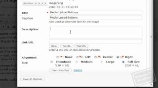 WordPress Tutorial - How To Add Images To Your Posts And Pages