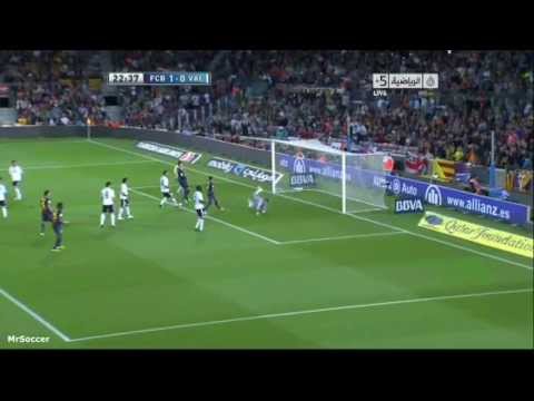 FC Barcelona 1 - 0 Valencia | Adriano Amazing Goal | FCBHD19
