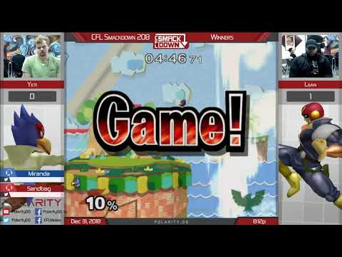 CFL Smackdown Melee - 208 Lean (Falco) vs. Yeti (Captain Falcon)