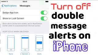 Turn Off Repeating Text Message Alerts on iPhone | iPhone Notifications Settings