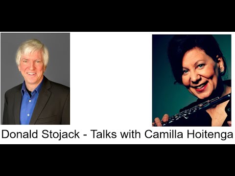 Donald Stojack talks to Camilla Hoitenga