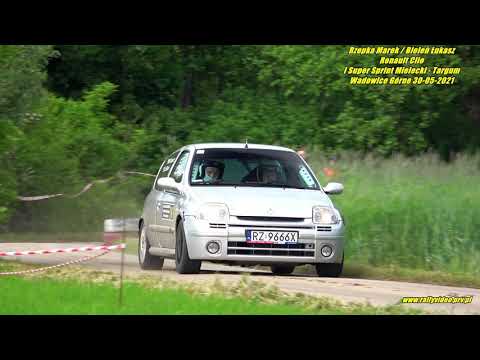 Rzepka Marek /Bieleń Łukasz-Renault Clio- I Super Sprint Mielecki - Targum Wadowice Górne 30-05-2021