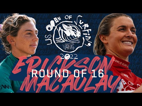 Sage Erickson vs Bronte Macaulay Vans US Open of Surfing - Challenger Series Round of 16 Heat Replay