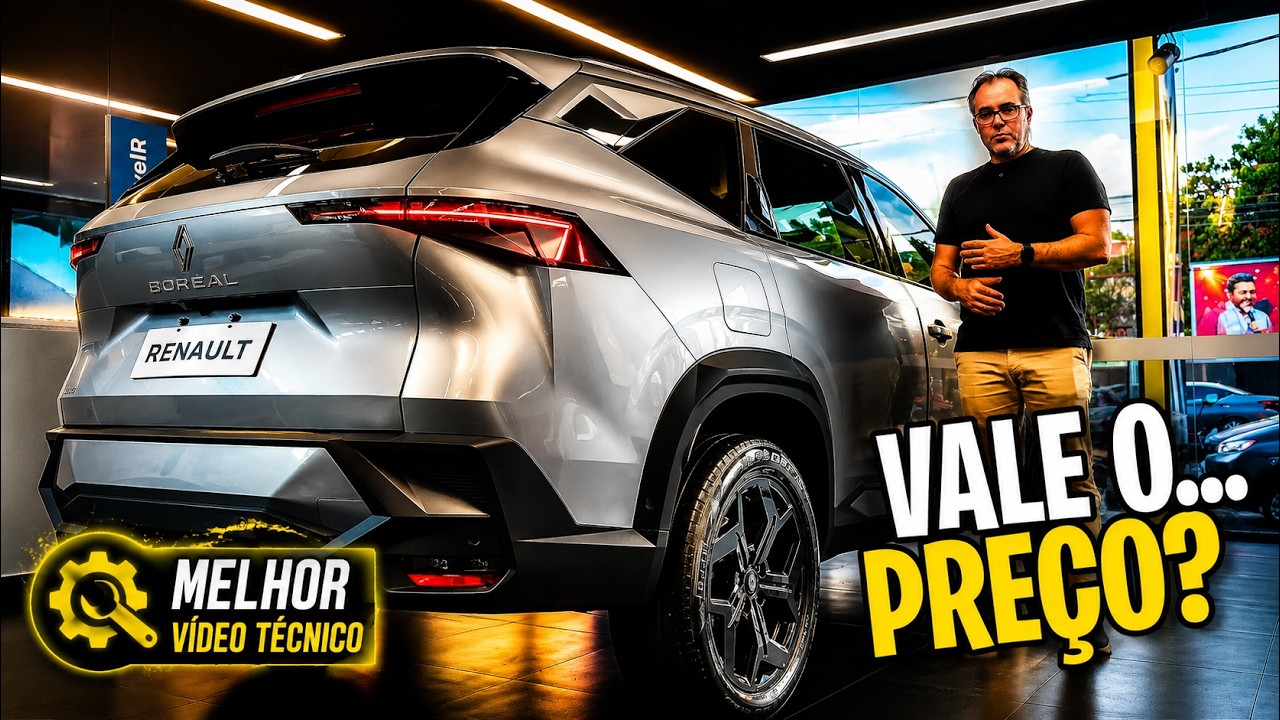 Renault Boreal Techno 2026: Vale o Preço hoje?