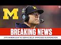 Jim Harbaugh to serve 3-game suspension | CBS Sports