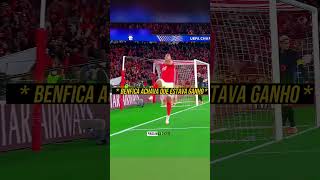 O dia que raphinha ACABOU com a festa do Benfica 😱🫣 #futebol