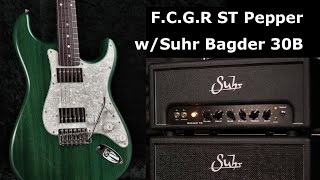 Video thumbnail for F.C.G.R. Freedom Custom Guitar Research ST Pepper w/Suhr Badger 30B by Hasegawa Hiroshi