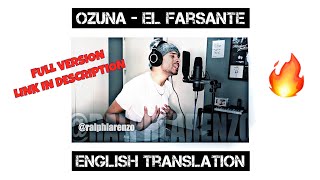 Ozuna - El Farsante (English Cover)