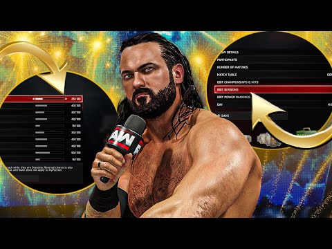WWE 2K25: DO THIS to ENHANCE your Universe mode EXPERIENCE!