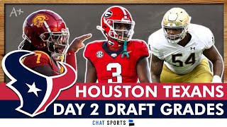 Houston Texans Day 2 Draft Grades On Kamari Lassiter, Blake Fisher & Calen Bullock| 2024 NFL Draft
