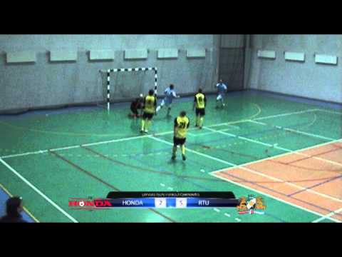 FK Honda - RTU (2:5) vārtu guvumi (28.12.2013)