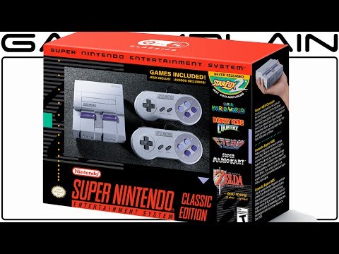 Super NES Classic Edition Announced! 21 Games +  STAR FOX 2 Built-In