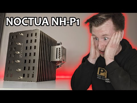 Gaming With A Fanless CPU Cooler! Noctua NH-P1 Review & Testing
