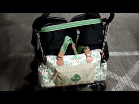 Out and about with the Pink Lining Twins Bag... Christmas Shopping