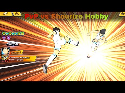 [Captain Tsubasa Dream Team] Pvp VS Youtuber "Shourize Hobby"!!!