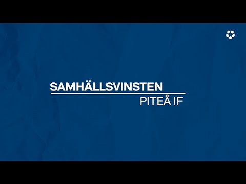 Samhällsvinsten - Piteå IF