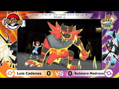 Luis Cadenas VS Bulmaro Madrazo - RONDA 1 VGC19 Premier Challenge Ultra Series #2