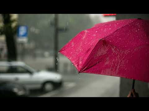 Rain gutter noise relaxing sound of water