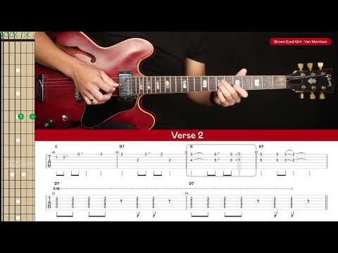 Brown Eyed Girl Guitar Cover Van Morrison 🎸|Tabs + Chords|