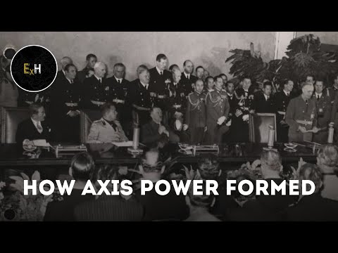 How German, Italy and Japan Form The Axis Power