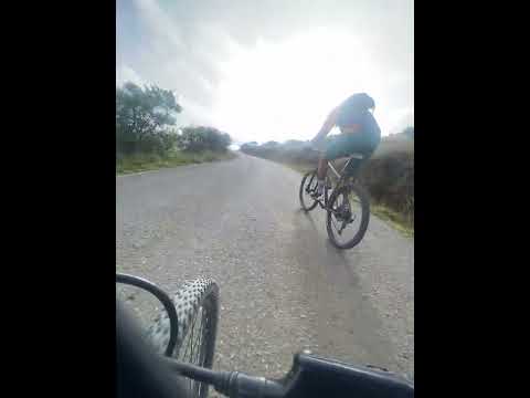 Último tramo de la subida al Mirador de Chivatá, desde Oicatá. #mtbcycling #biciterreno 