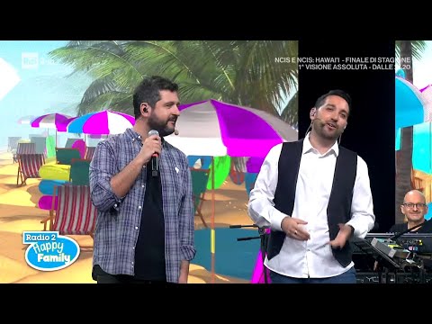 Manco Lontanamente Show! - Radio2 Happy Family 05/08/2022