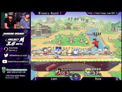 SG at GU 7.3: Leet (Ivysaur, Mario) vs Rose (Toon Link)