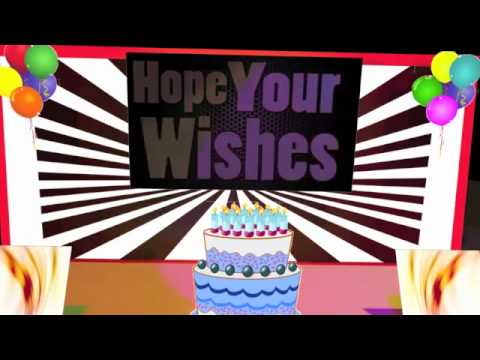 Happy Birthday Card for ahna