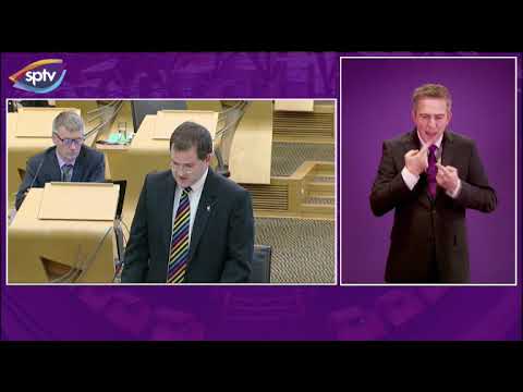 Scottish Minister makes statement for BSL National Plan - 24-10-2017