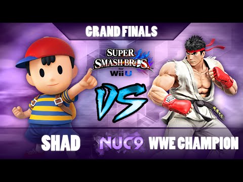 NUC9 – Shad (Ness) vs. WWE Champion (Ryu) – Grand Finals – SSB4