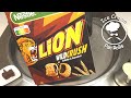 Lion Wild Crush Choco Caramel Ice Cream Rolls ASMR Tingles Food Transformation Mukbang 4k