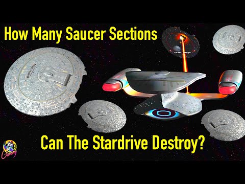 How Many Galaxy Saucers To Defeat Galaxy Stardrive? - Star Trek Starship Battles