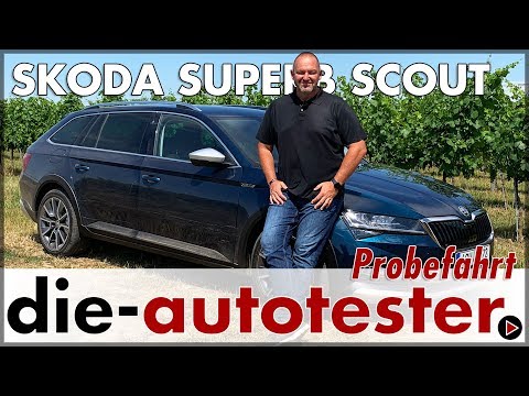 Skoda Superb Scout - Test drive in the Superb Combi facelift with off-road look | 2019 | Review |...