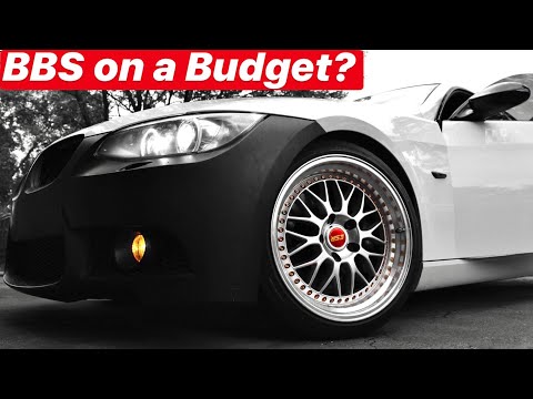 DEEP DISH Polished Wheels for BMW 335i E92- ESR SR01 BBS LM Reps