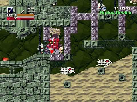 Cave Story+ Sand Pit Speedrun (3'44"7)