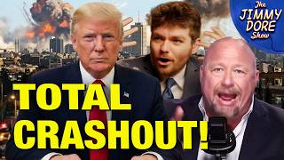 Alex Jones & Nick Fuentes CRASH OUT Over Trump’s Iran War!