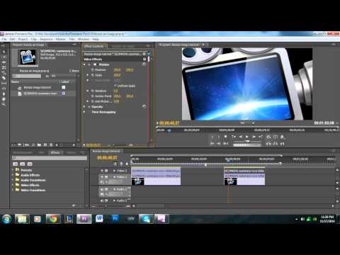 How to Resize an Image or Picture in Adobe Premiere Pro