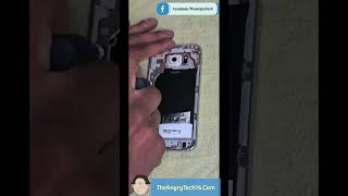 replacing a swollen battery of a Samsung S6