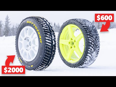 $600 Winter Tires vs $2000 WRC Rally Tires