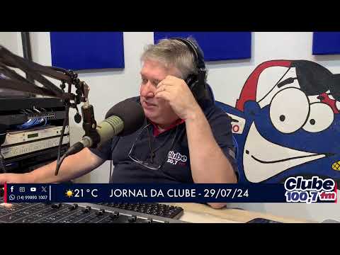 Jornal da Clube - 29/07/2024 - Edição da Manhã