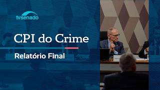Alesssandro apresenta relatório da CPI do Crime Organizado – 14/4/26