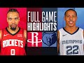 ROCKETS at GRIZZLIES | FULL GAME HIGHLIGHTS | December 15, 2023