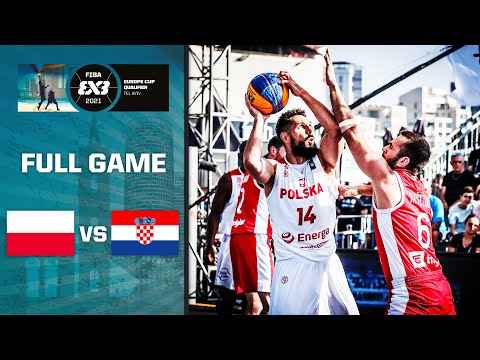 Poland v Croatia | Men's - FIBA 3x3 Europe Cup Ticket Full Game | Israel Qualifier 2021