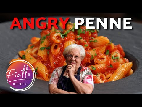 Italy's ANGRY Pasta: Penne Arrabbiata Pasta Recipe