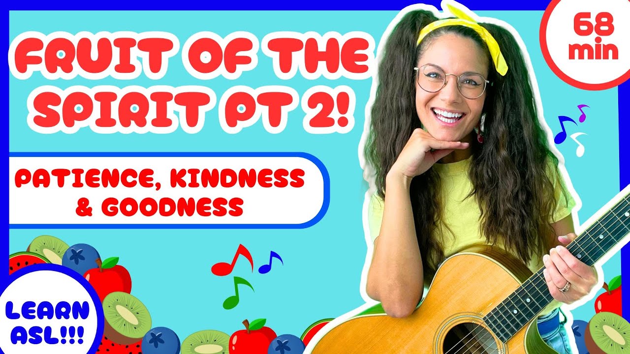 Learn to be Like Jesus! Fruit of the Spirit for Kindergarten Part 2!