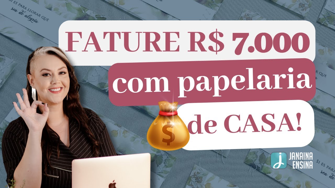 Como Ganhar Dinheiro Em Casa Com Papelaria Personalizada